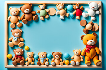 Teddy Bears Background