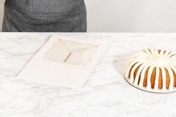 Sweet Treat: Carrot Bundt Cake in Paper Box