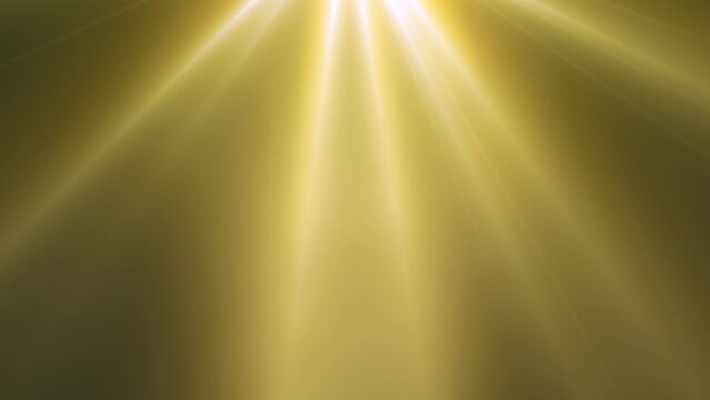 golden ray of light background 4k seamless loop