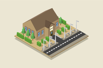 Isometric museum