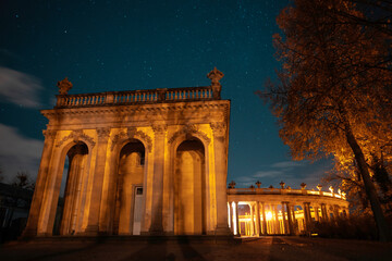 Potsdam Sanssouci at night