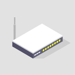 Isometric router