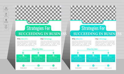 Modern Creative corporate business conference flyer template, leaflet cover presentation, book cover