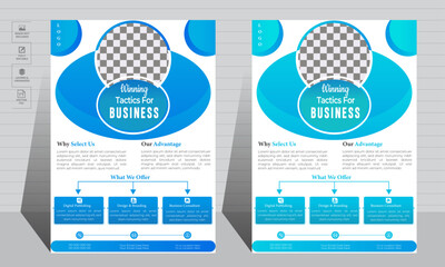 Modern Creative corporate business conference flyer template, leaflet cover presentation, book cover