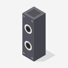 Obraz premium Isometric woofer