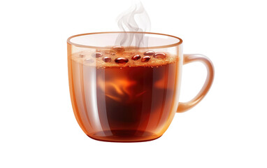 Unveiling the Realism of Self Heating Mugs on a Clear Surface or PNG Transparent Background.