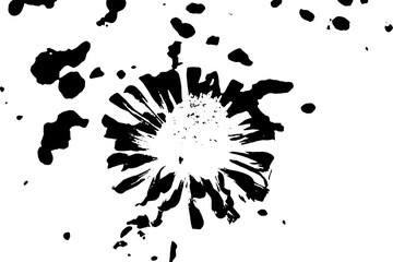 Rustic grunge vector texture with grain and stains. Abstract noise background. Weathered surface. Dirty and damaged. Detailed rough backdrop. Vector graphic illustration with transparent white. EPS10.