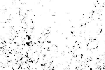 Rustic grunge vector texture with grain and stains. Abstract noise background. Weathered surface. Dirty and damaged. Detailed rough backdrop. Vector graphic illustration with transparent white. EPS10.