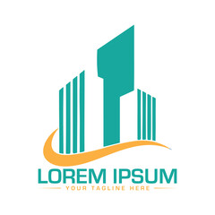 Fototapeta premium Real Estate Logo Design Modern and Professional Logo Design