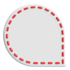 Fototapeta premium Price tag. Price label. 3D illustration.