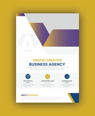 Corporate Business marketing flyer template