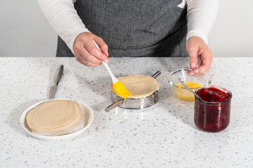 Sweet Cherry Empanadas in Air Fryer