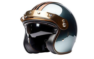 Fototapeta premium Safety Helmet in Shinning Color on a Clear Surface or PNG Transparent Background.