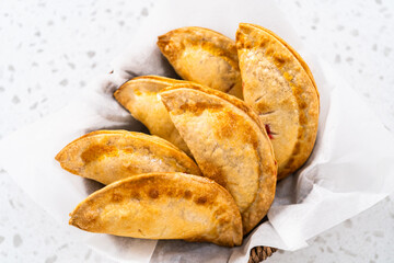 Sweet Cherry Empanadas in Air Fryer