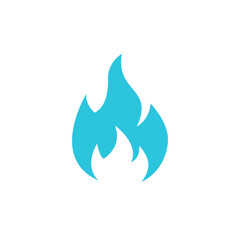 Fire symbol. From blue icon set.