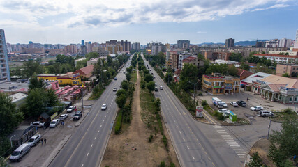 Clouds over Ulaanbaatar, Mongolia’s bustling capital