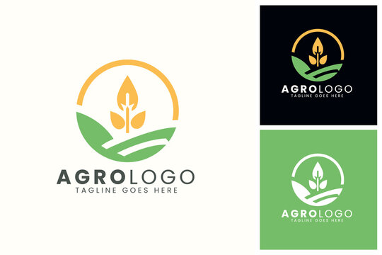 Agro Farm Logo design template