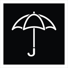 umbrella icon vector design template