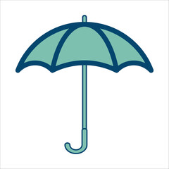 umbrella icon vector design template