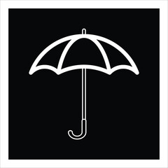 umbrella icon vector design template