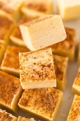 Christmas Eggnog fudge