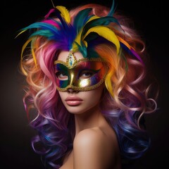 Colorful Enigma: Beauty in Disguise