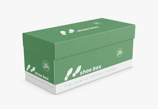 Shoe Box Mockup