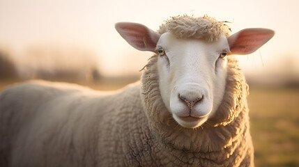 Portrait of a Sheep