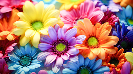 colorful flowers
