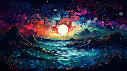 Abstract Landscape