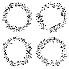 Flower wreath, wreath svg, wreath png, wreath illustration, wedding wreath, flower, floral, vector, pattern, nature, illustration, vintage, leaf, drawing, plant, design, seamless, flowers, decoration,