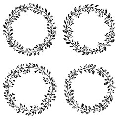 Flower wreath, wreath svg, wreath png, wreath illustration, wedding wreath, flower, floral, vector, pattern, nature, illustration, vintage, leaf, drawing, plant, design, seamless, flowers, decoration,