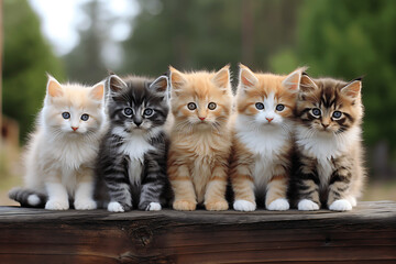 Grupos de gatitos 