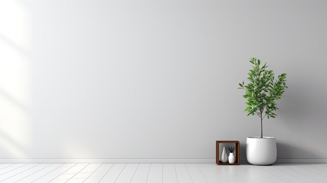 a minimalistic light gray background, ample space for text, creating an ideal canvas for conveying a clean and modern message.