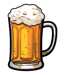 beer glass vector,beer illustration,print ready eps