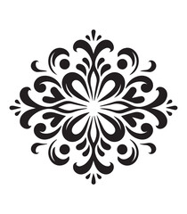 Floral pattern drawing, patterns, ready to print, eps,