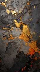 black_and_grey_texture_of_concrete_with_Kintsugi UHD WALLPAPER