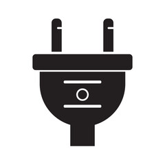 plug icon logo vector design template
