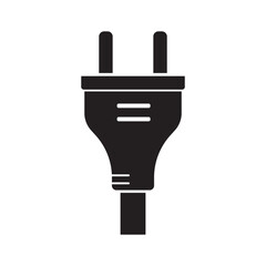 plug icon logo vector design template