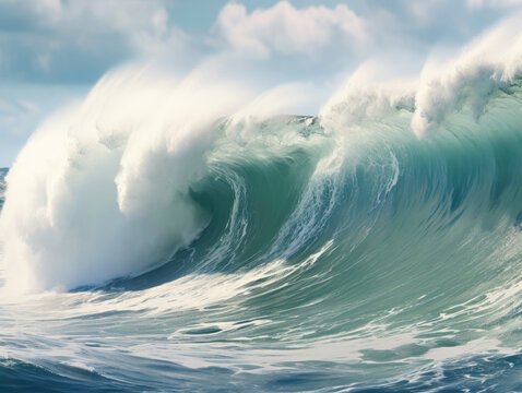 Wave breaking in the ocean