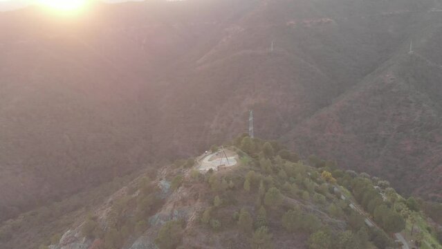 mountain top ojen spain