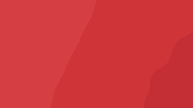 Animation of a wavy red background