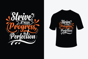 positive thoughts typography, Typography t-shirt design