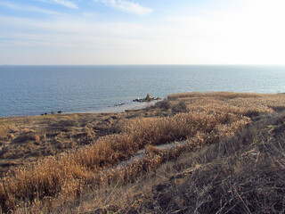 Black sea in Ukraine