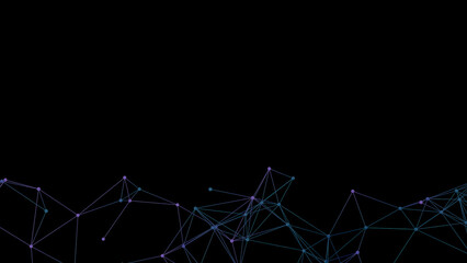 Abstract geometric background. Plexus mesh backdrop illustration.