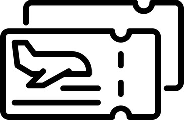 Flight Ticket Icon