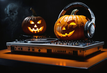 Pumpkin Spin: Halloween Beats in the Dark