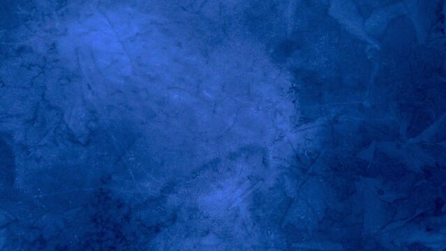 Aerial top view of a frozen lake in winter