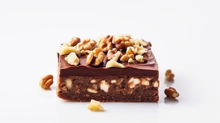 Beautiful nut-chocolate cake