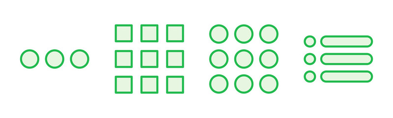 Fototapeta premium Menu Icon set. web menu icon. hamburger menu symbol